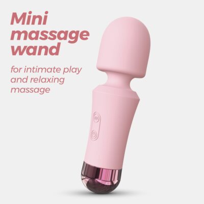 CRUSHIOUS WANDA MINI RECHARGEABLE WAND PINK