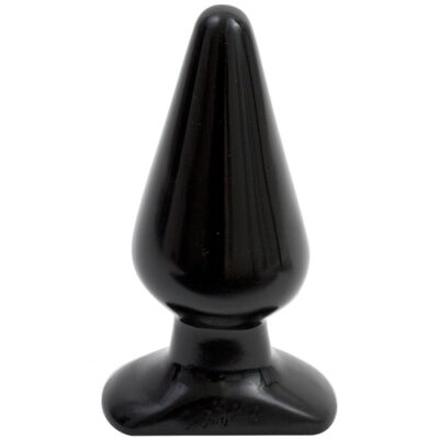 DOC JOHNSON CLASSIC BUTT PLUG BLACK LARGE