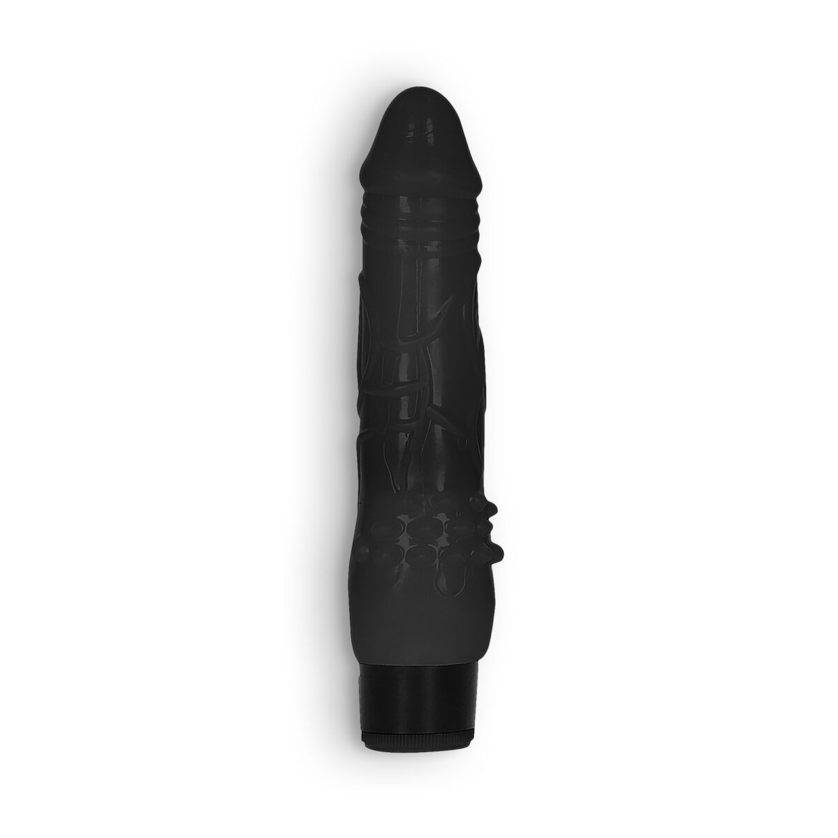 GC 8  FAT REALISTIC DILDO VIBE BLACK