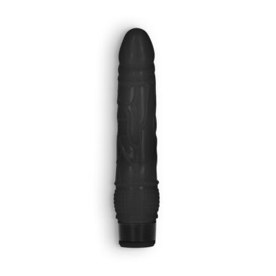 GC 8  THIN REALISTIC DILDO VIBE BLACK