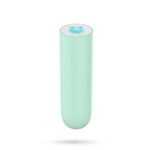 QUACKERS USB RECHARGEABLE VIBRATING BULLET MINT GREEN CRUSHIOUS