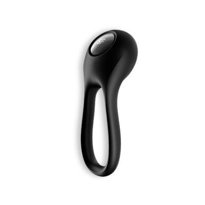 SATISFYER MAJESTIC DUO VIBRATING RING BLACK