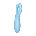 SATISFYER THREESOME 4 VIBRATOR WITH APP BLUE