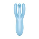 SATISFYER THREESOME 4 VIBRATOR WITH APP BLUE