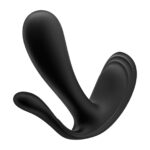 SATISFYER TOP SECRET   ANAL AND G-SPOT STIMULATOR WITH APP BLACK