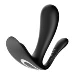 SATISFYER TOP SECRET   ANAL AND G-SPOT STIMULATOR WITH APP BLACK