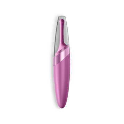 SATISFYER TWIRLING DELIGHT VIBRATOR BORDEAUX