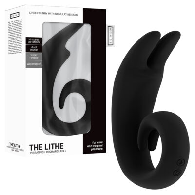 THE LITHE RECHARGEABLE VIBRATOR BLACK