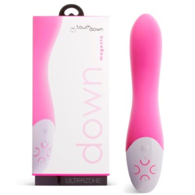 TOUCH DOWN MAGENTA RECHARGEABLE VIBRATOR